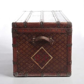 AUX ETATS UNIS, koffert, tidigt 1900-tal.