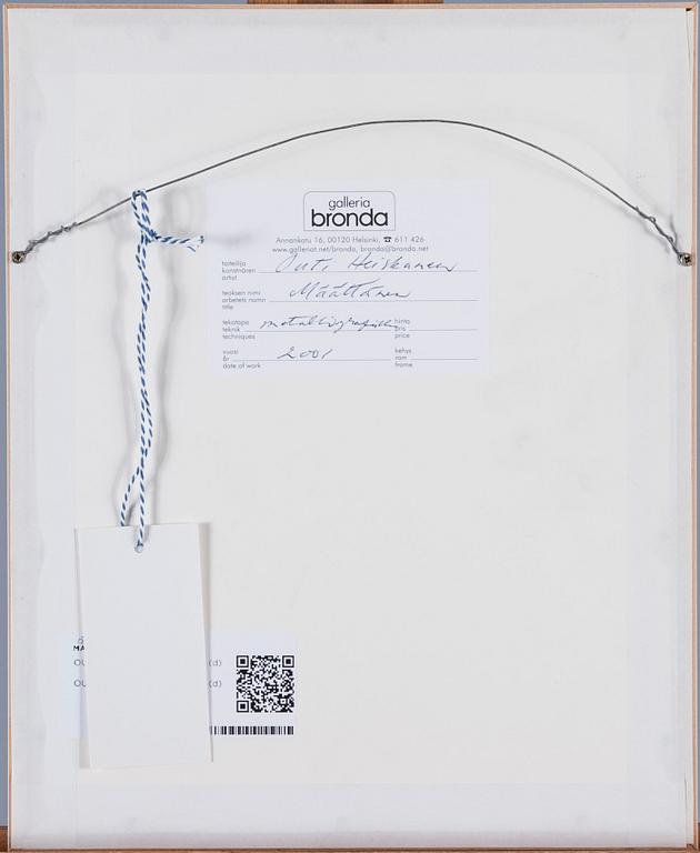 OUTI HEISKANEN, etsning, signerad och daterad -01, numrerad 19/30.