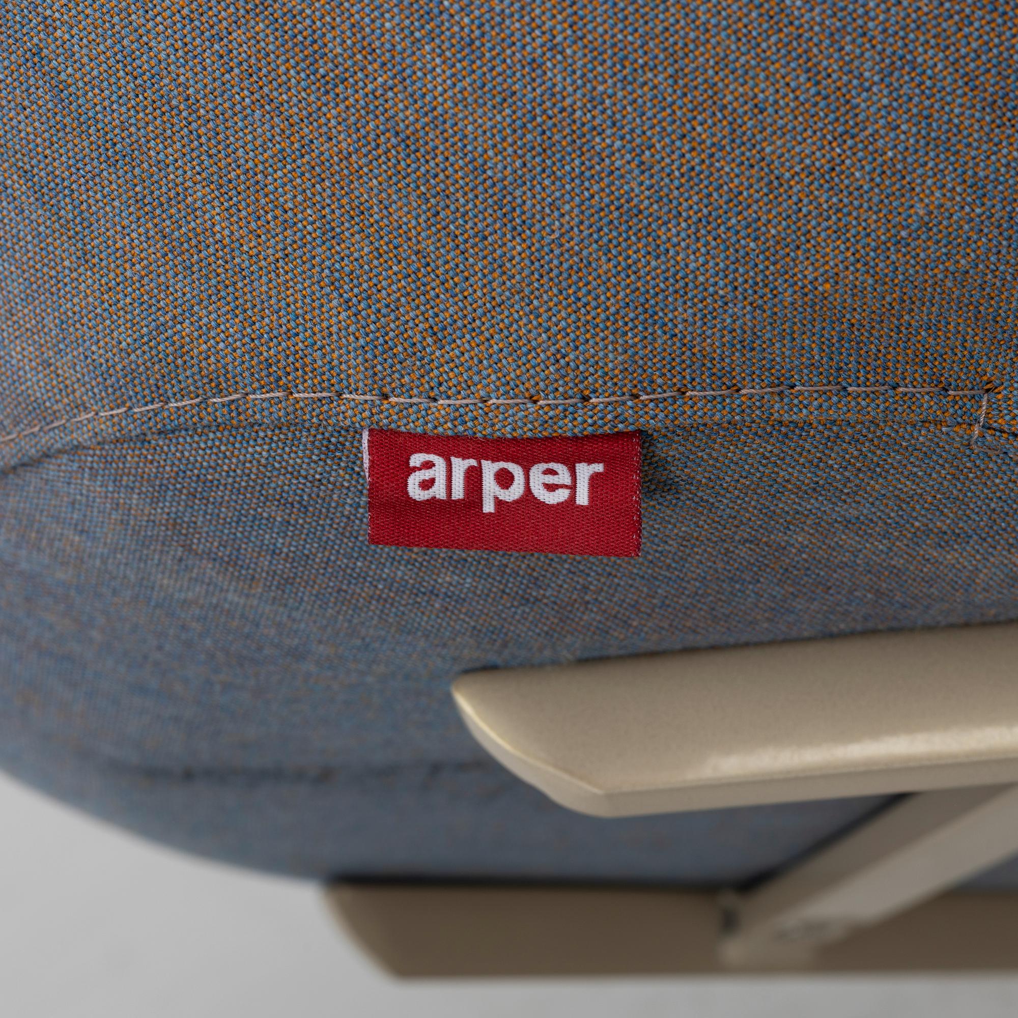 Armchairs, 3+1, Arper, Italy.