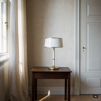 Bordslampa modell 8423, Boréns, 1900-talets slut.