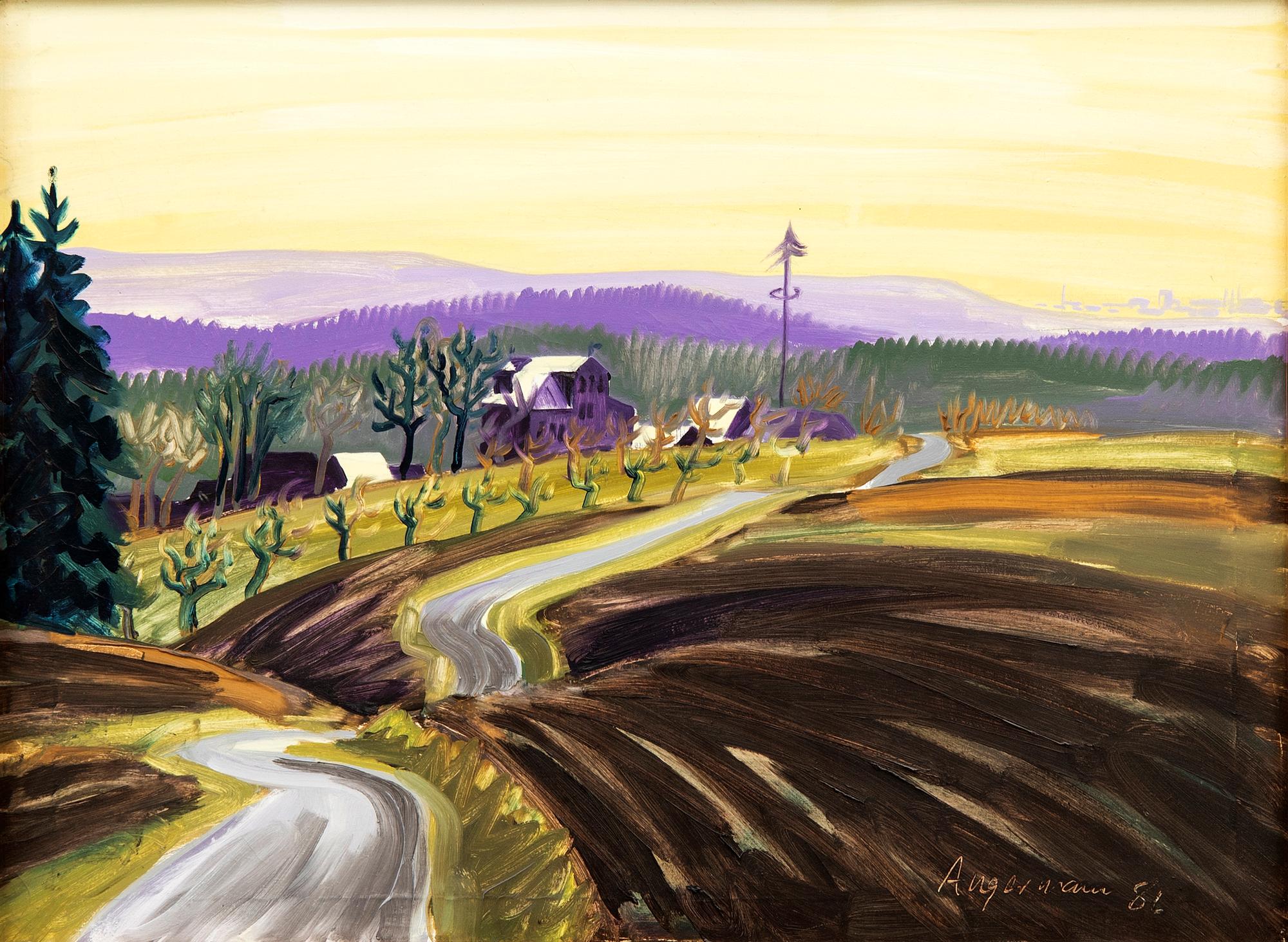 Peter Angermann, Landscape.