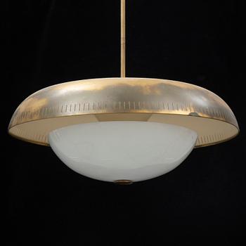 HARALD ELOF NOTINI, a model 11555 ceiling light, Böhlmarks, 1940's.