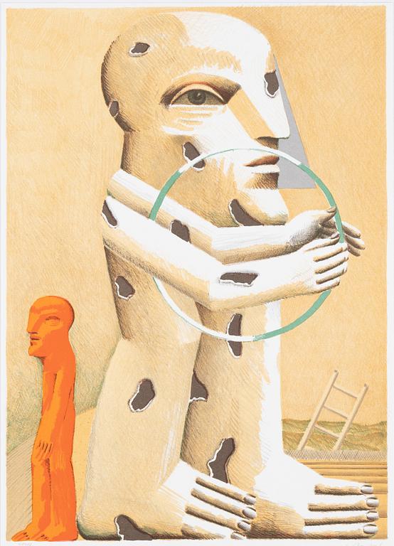 "Die Kunst der Graphik", suite comprising 6 prints, 1982, signed 4343/10000.