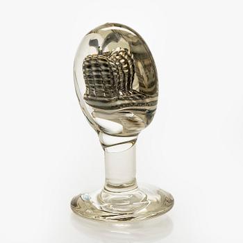 Oiva Toikka, glasskulptur, signerad Oiva Toikka Nuutajärvi Notsjö.