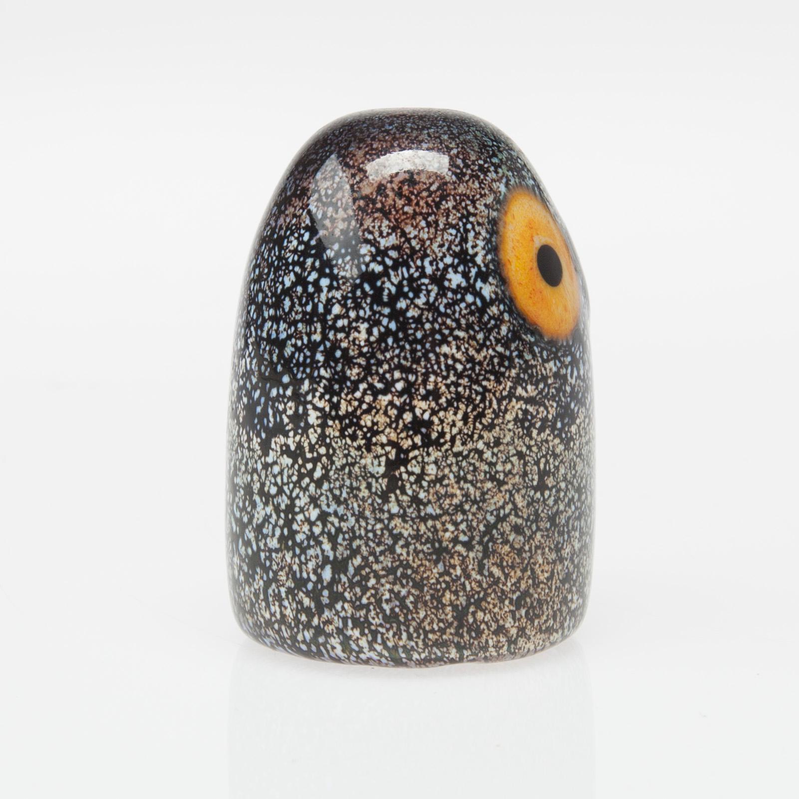 FIGURIN, glas, signerad O. Toikka, Nuutajärvi.
