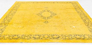 A Kirman carpet of 'vintage' design, c 382 x 293 cm.