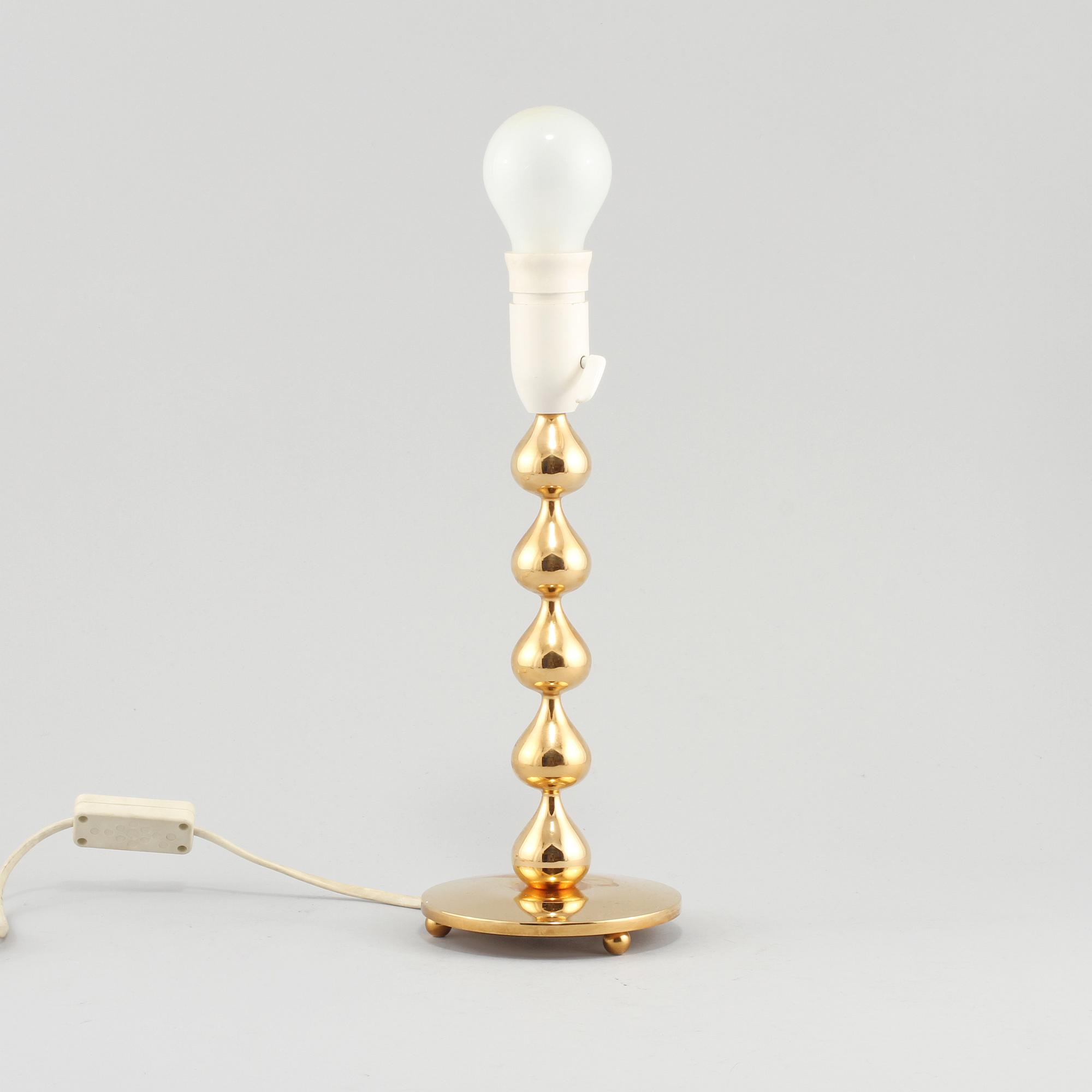 BORDSLAMPA, Asmussen, Danmark, 1900-talets andra hälft.