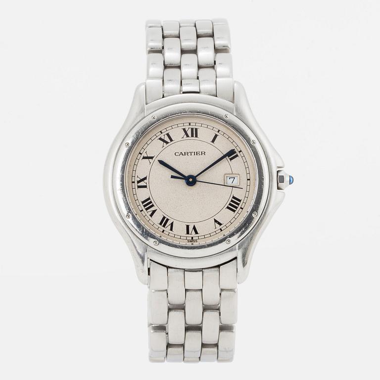 CARTIER, Cougar, wristwatch, 32.5 mm.