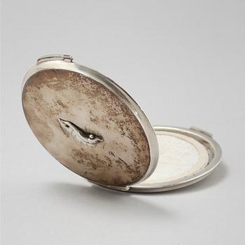 PUDERDOSA, silver, Nr 227 D, Georg Jensen, 1930-tal.