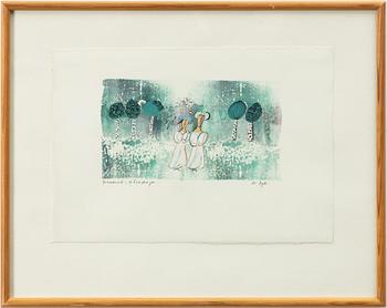 Madeleine Pyk, "Promenad i björkskogen".