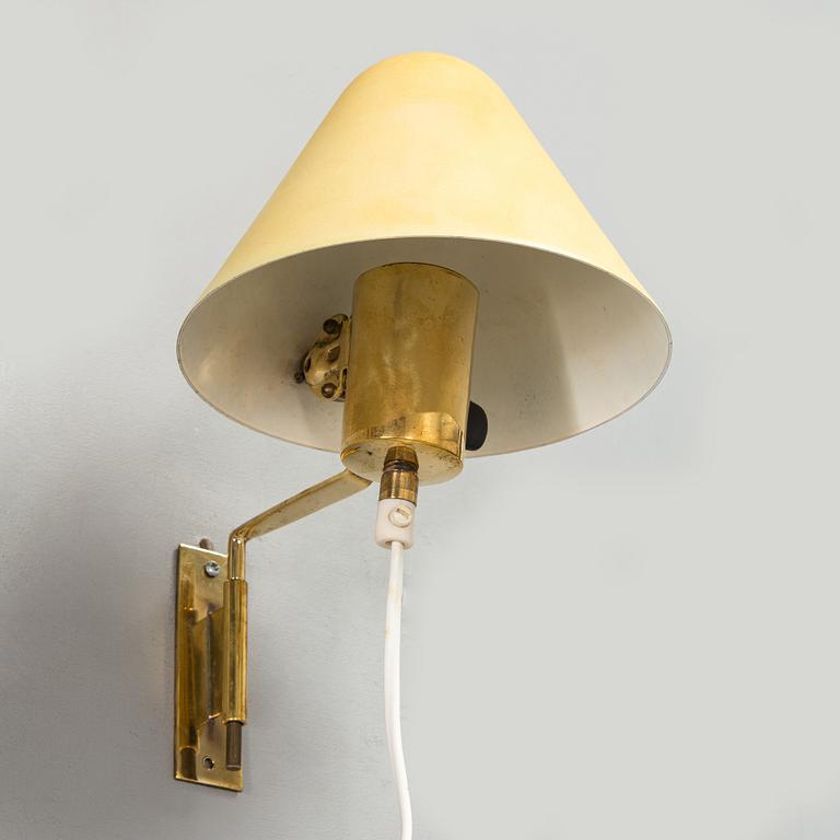 Paavo Tynell, vägglampa, modell  7284, Taito 1930/1940-tal.