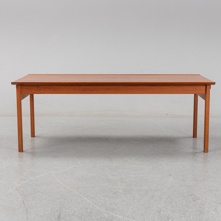 A teak coffee table by Tove & Edvard Kindt-Larsen, Seffle, 1960's.
