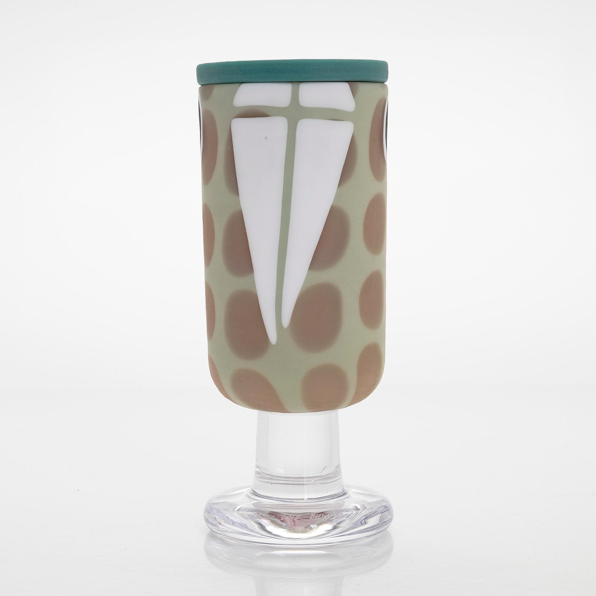 Anu Penttinen, taidelasi, signeerattu Anu Penttinen Billnäs 2018 76/100.