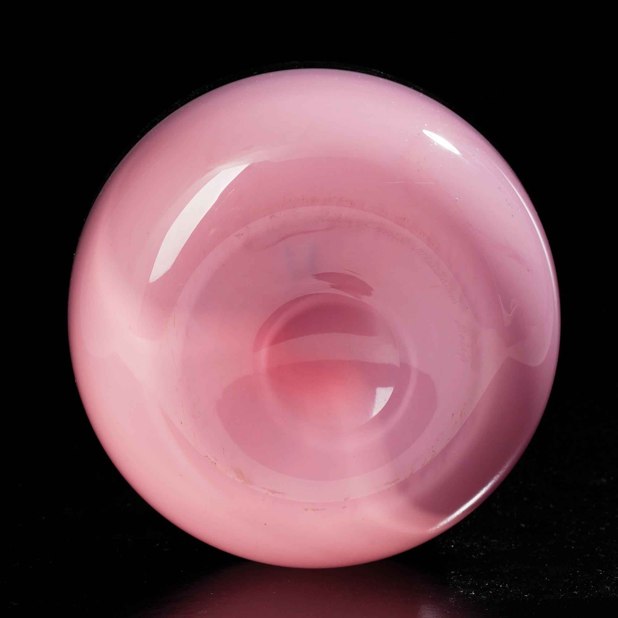 VAS, glas, signerad Heikki Orvola Nuutajärvi Notsjö.