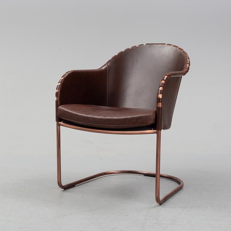 Mats Theselius, karmstol, "Ingo", Källemo, formgiven 2014.