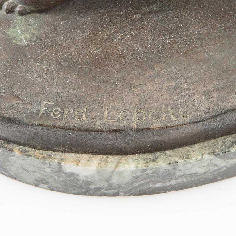 Ferdinand Lepcke, Skrivande kvinna.
