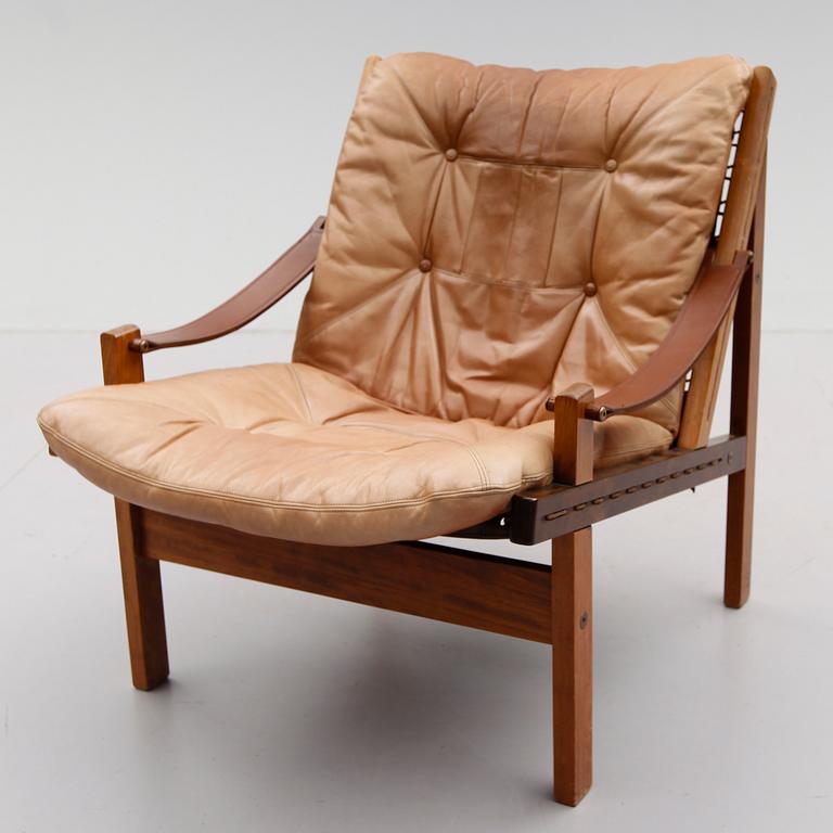 FÅTÖLJ, "Hunter", Torbjörn Afdal, Stranda Industri för Bruksbo, Norge, 1960/1970-tal.