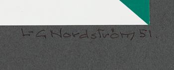 Lars-Gunnar Nordström, Untitled, 4 pcs.