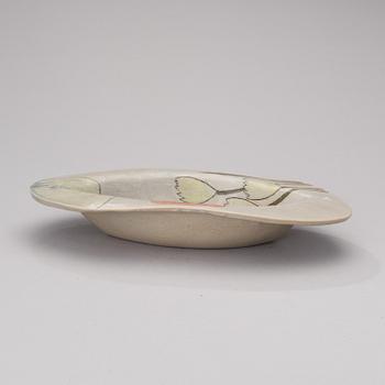 PAULI PARTANEN, A CERAMIC DISH. Eve. Signed Partanen -93.