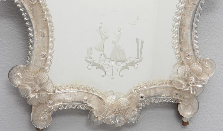 SPEGEL, venetiansk stil, omkr 1900.