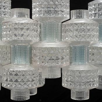 Gert Nyström, taklampa, "Festival", Fagerhult, 1960/70-tal.