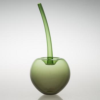 TIMO SARPANEVA, skulptur, "Wild apple", signerad Timo Sarpaneva, Iittala 1994.