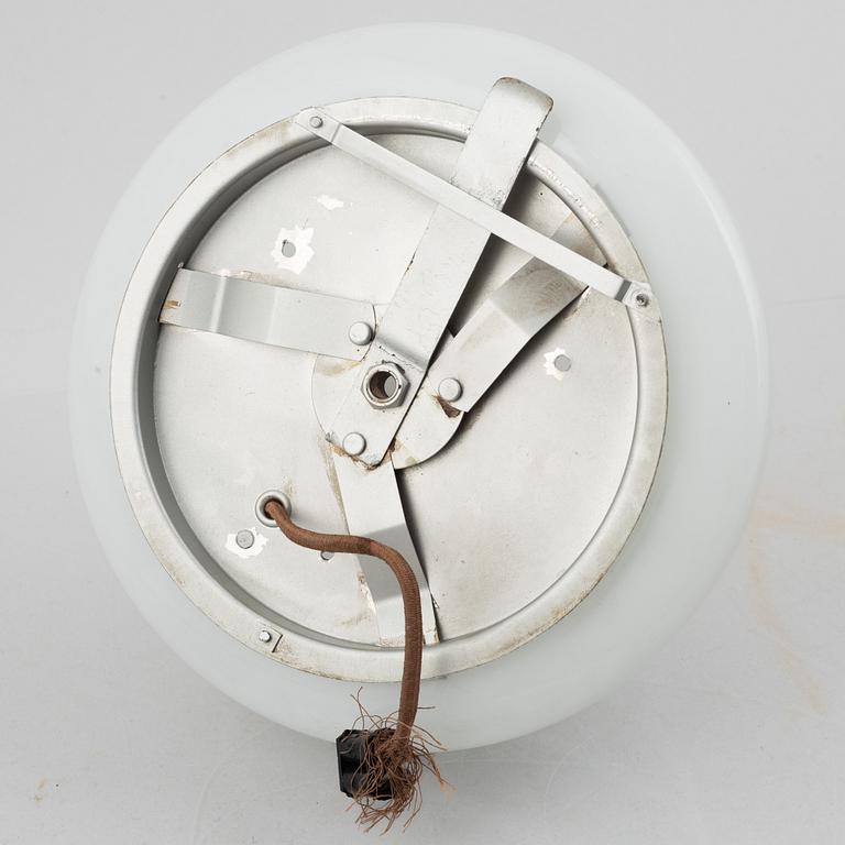 Uppsala Armaturfabrik AB, ceiling lamps, 3 pcs., 1930s-40s.