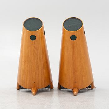 Stig Carlsson, ”Kolboxen", högtalare ett par, 1959-62.