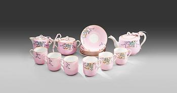 311. A RUSSIAN COFFEE SET. РУССКИЙ КОФЕ-СЕРВИЗ.