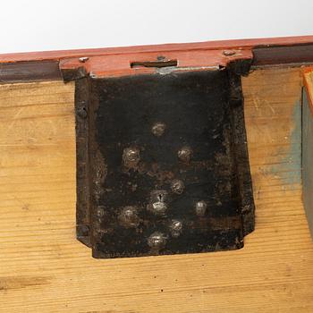 Box. Folk art, Jämtland, 18th/19th century.