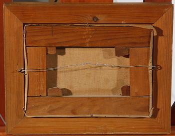 OKÄND KONSTNÄR. Olja på duk. Sign o dat. "AVR, 1889".