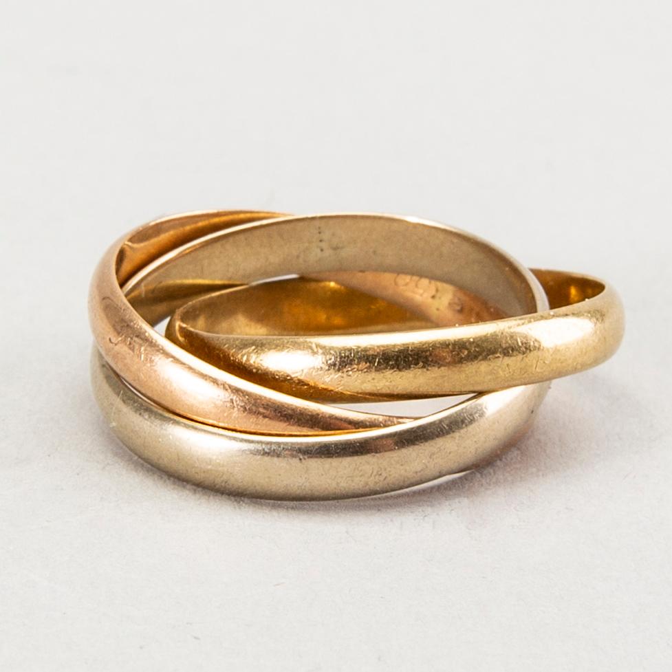 CARTIER, "Trinity" ring.