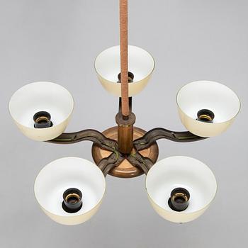Paavo Tynell, a 1930's '1255/5' chandelier for Taito Oy.