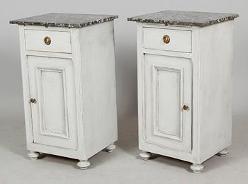 NATTDUKSBORD, 1 par, tidigt 1900-tal.