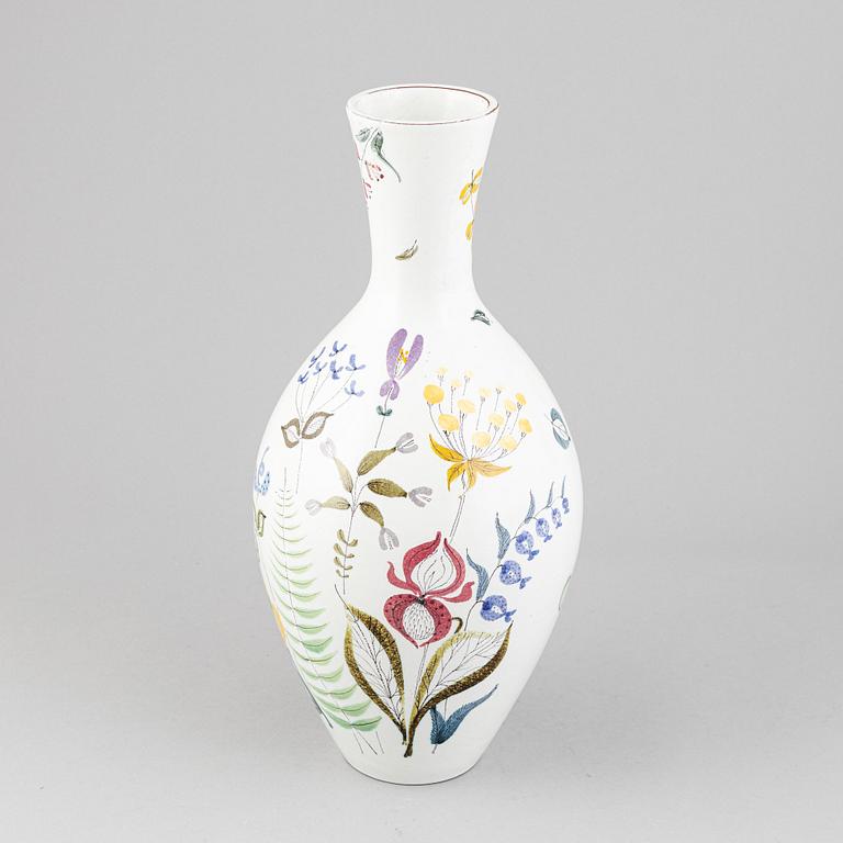 Stig Lindberg, an earthenware vase, Gustavsbergs studio.