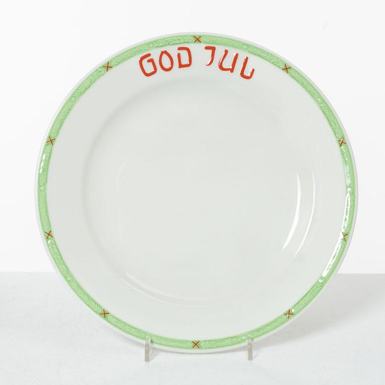 Julservis, 28 delar, porslin, "God jul", Rörstrand.