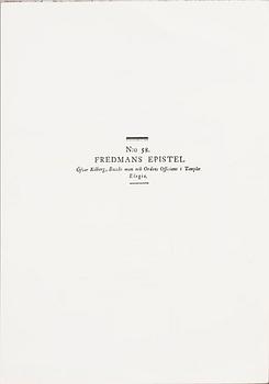 PETER DAHL, litografi, signerad.