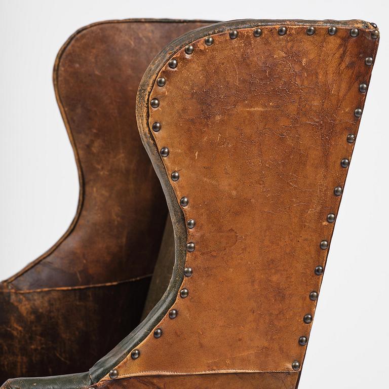 A Swedish baroque armchair, circa 1700.