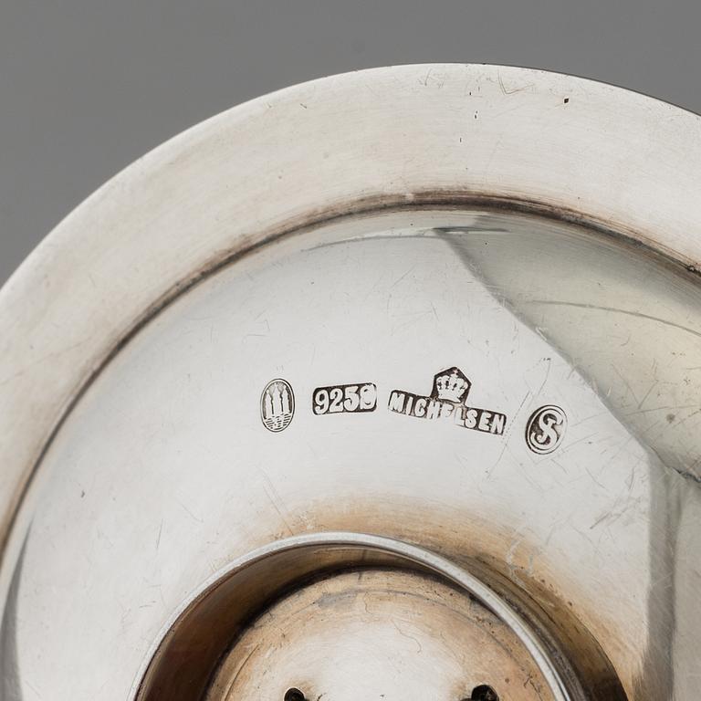 FAT, ett par, sterlingsilver, Michelsen, Danmark, 1937.