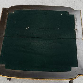 A Louis XVI style games table, circa 1900.
