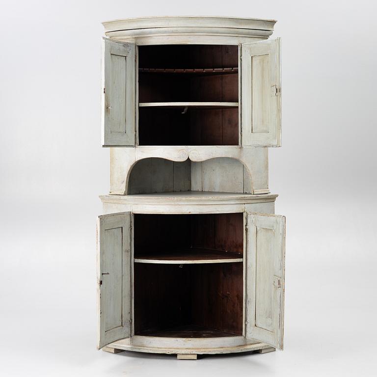 Corner cabinet, early 19th century, Gustavian.