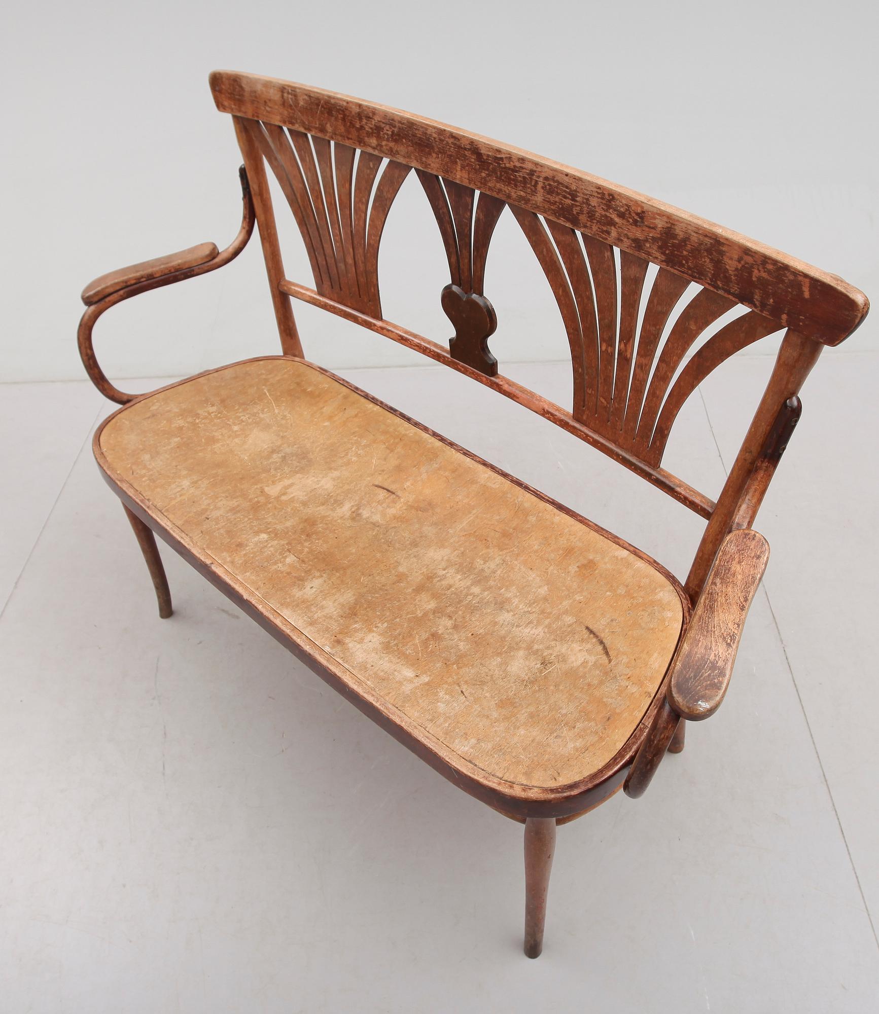 SOFFA, möjligen Thonet, 1900-talets början.
