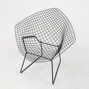 Harry Bertoia, fåtölj, 'Diamond Chair', 1900-talets andra hälft.