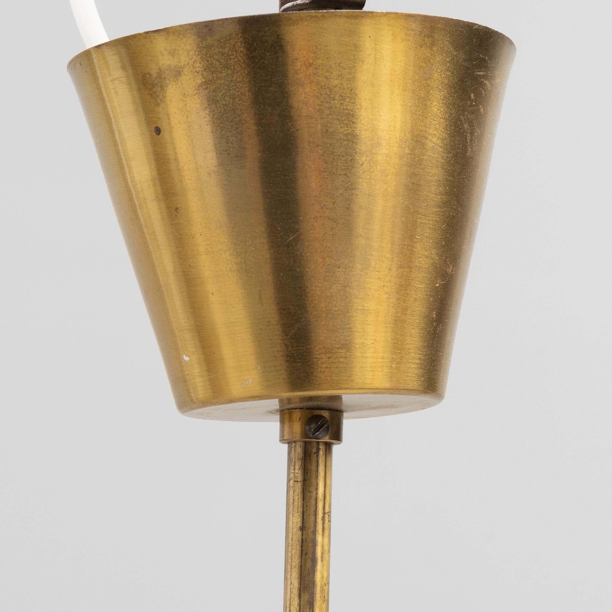 Harald Notini or Uno Westerberg, a ceiling lamp, Arvid Böhlmarks Lampfabrik, 1950s.