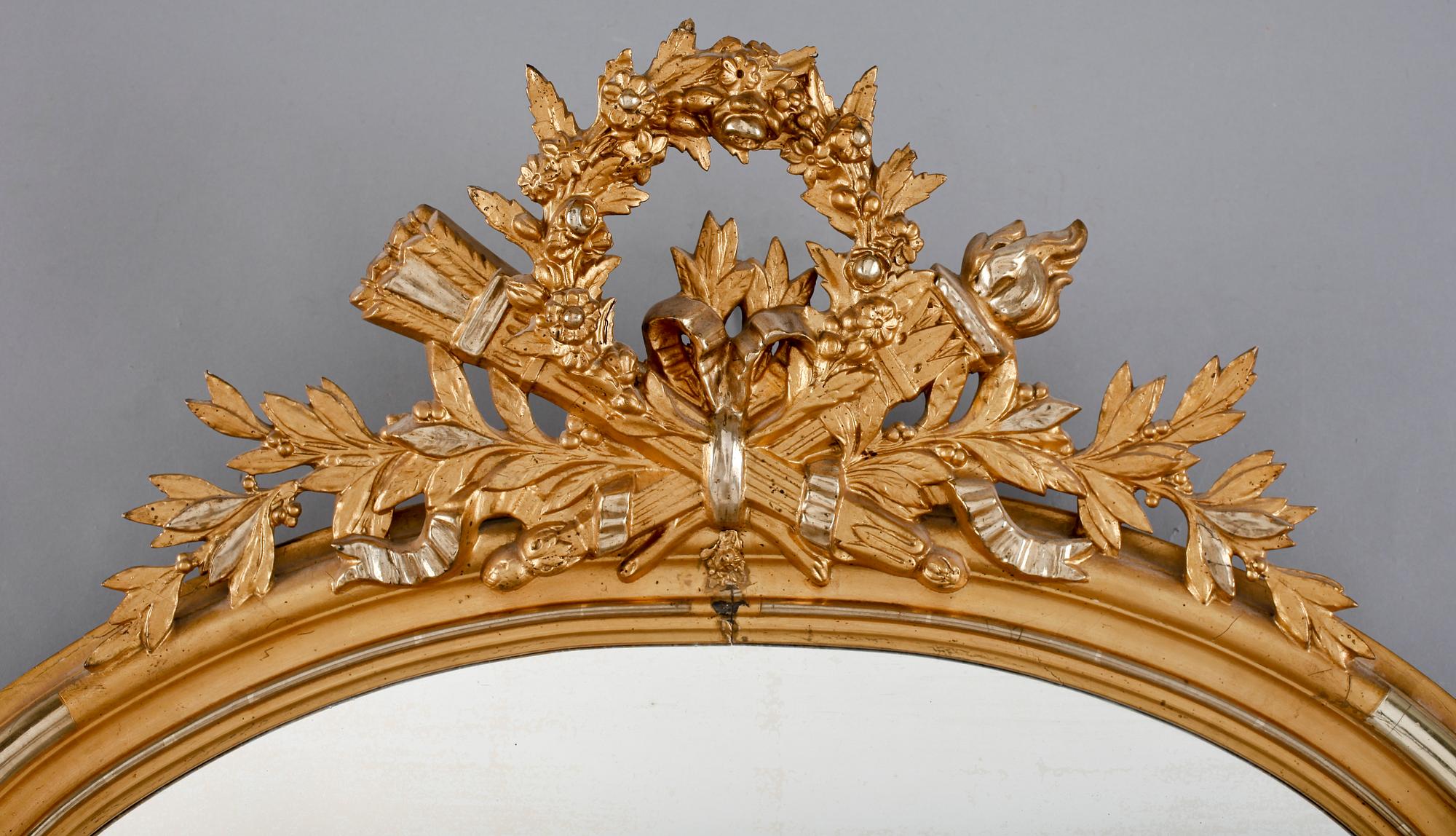 SPEGEL, nyrokoko. 1800-tal.