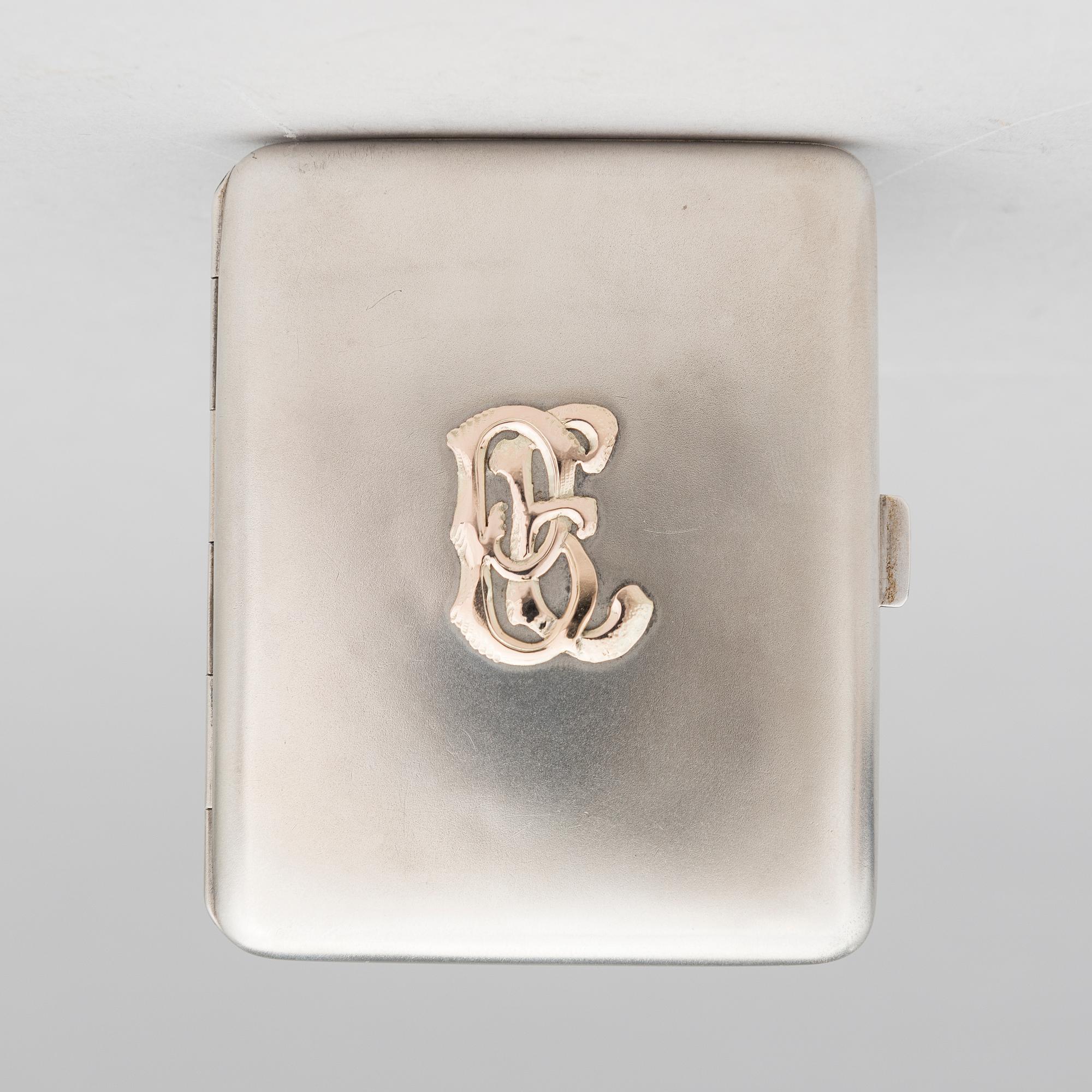 SAVUKERASIA, hopeaa, jossa 27. Jääkäripataljoonan risti. Suomalaiset tarkastusleimat, Helsinki 1928.