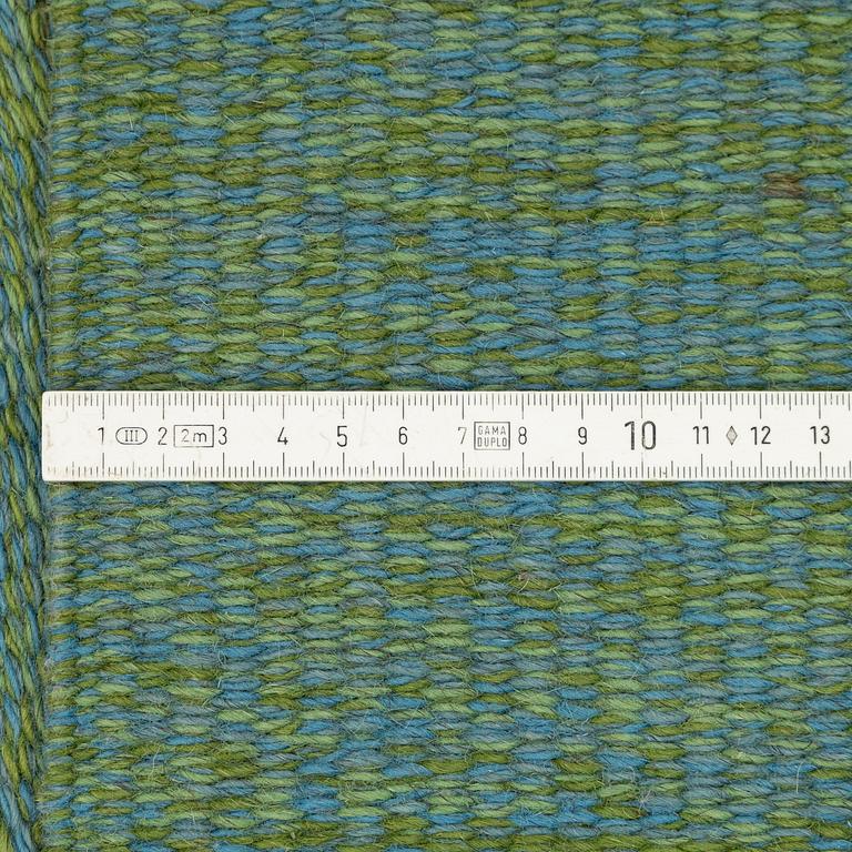 Magnhild Lundsten, matta, rölakan, signerad ML, ca 270 x 150 cm.