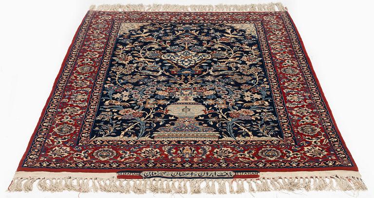 A semi-antique Isfahan signed (Ahmad) Seirafian, c. 173 x 107 cm.