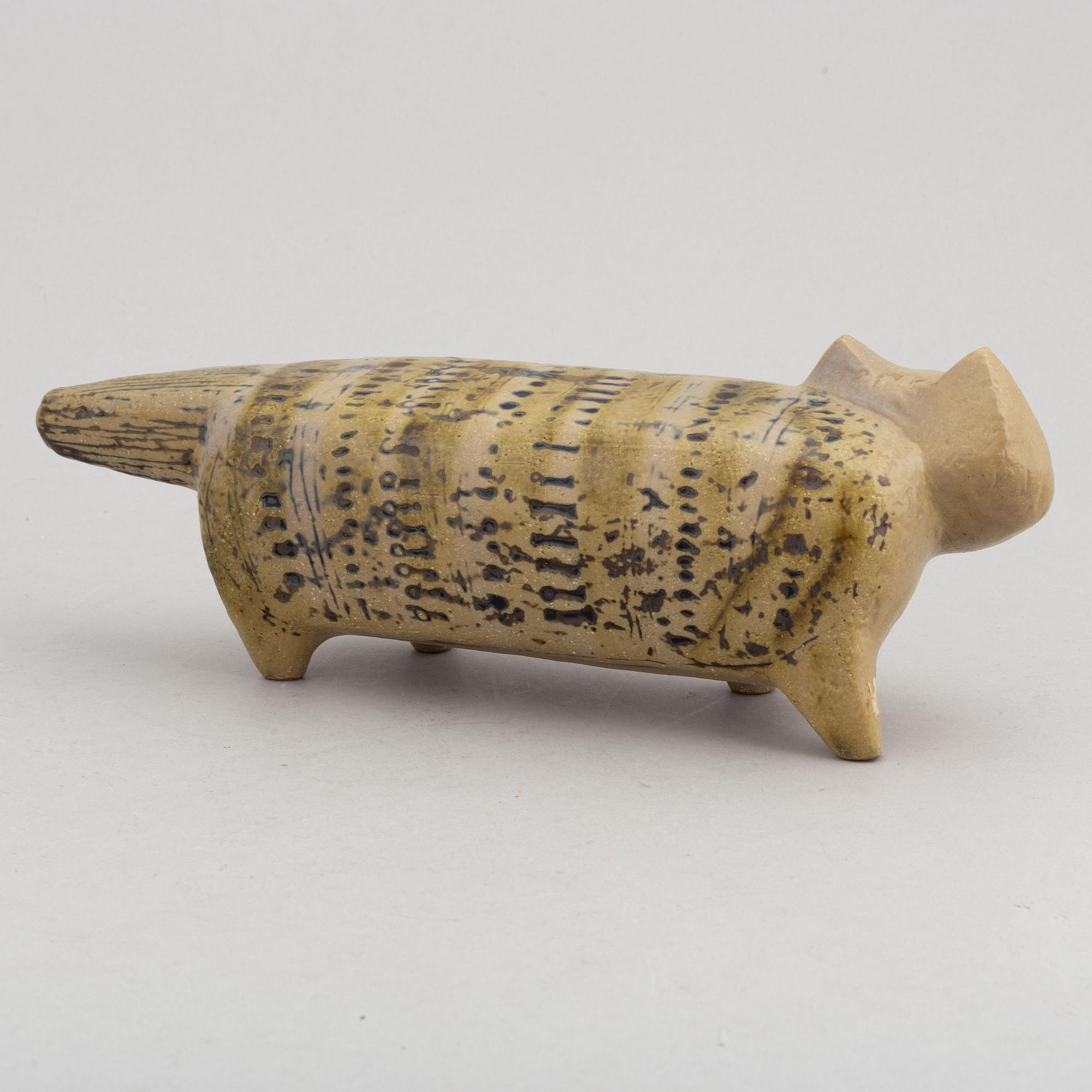 Lisa Larson, figurin, stengods, Gustavsberg.