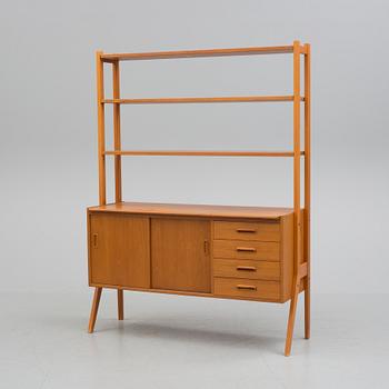 BOKHYLLA, teak, 1950/60-tal.